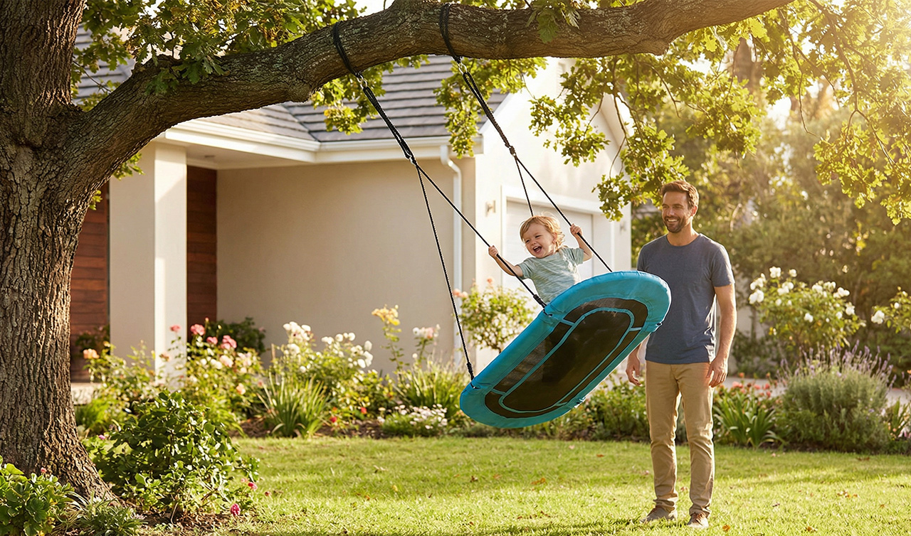 Huśtawki bocianie gniazdo